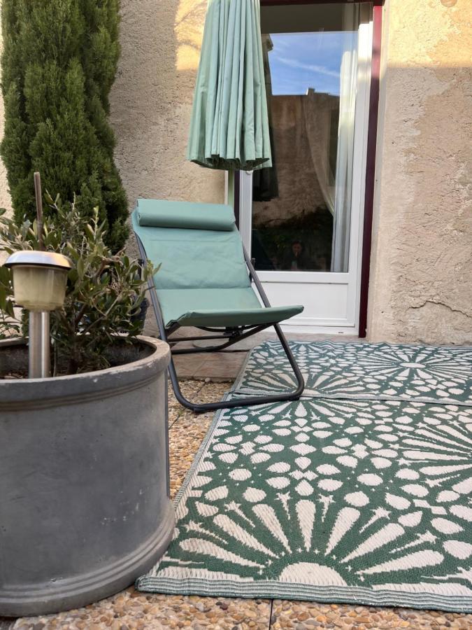 Sasha'Blue-Terrasse Jardin-Park-Clim-Piscine Daire LʼIsle-sur-la-Sorgue Dış mekan fotoğraf